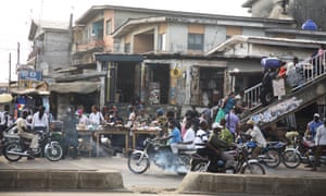 Lagos street scene