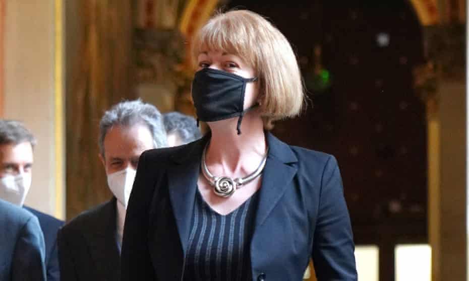 The Foreign Office minister Wendy Morton