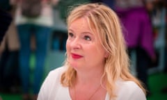 Allison Pearson at the Hay festival in 2018critic and commentator, at the 2018 Hay Festival of Literature and the Arts.<br>P3RM3N ALLISON PEARSON, welsh writer, novelist, newspaper columnist, critic and commentator, at the 2018 Hay Festival of Literature and the Arts.