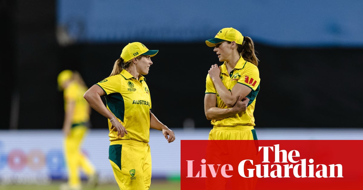 Women's Cricket World Cup: Australia v Sri Lanka live