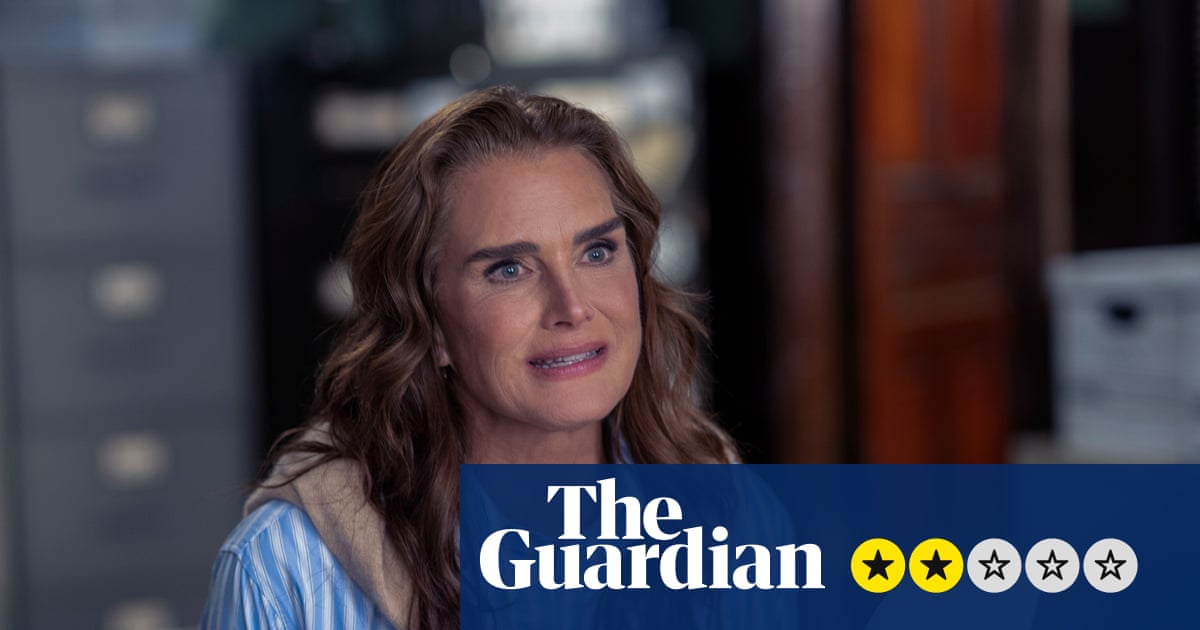 You’re Killing Me review – did an AI monkey write this terrible Brooke Shields crime caper?