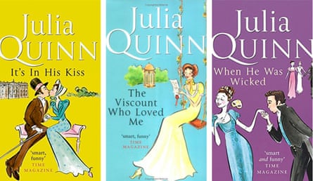 Deliciously titled … some of Quinn’s bestsellers.