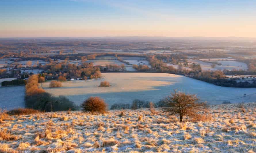 ‘Spectacular views south to the sea and north over the Sussex countryside’: Ditchling Beacon.