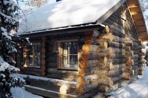 On the market for €195,000 (£141,000) through agent <a href="http://www.abovethearctic.com/property/">Above the Arctic,</a> the cabin is made of kelo – pine trees that have died and dried out naturally in the frozen northern forests over a period of up to 100 years.