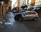 Seven people injured after man drives car into pedestrians in northern Italy