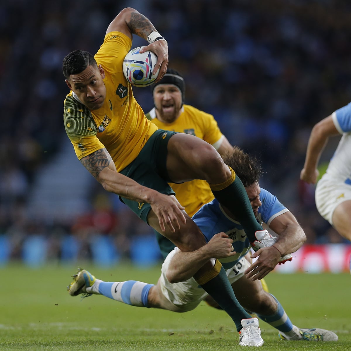 Argentina V Australia Rugby World Cup Semi Final As It Happened Sport The Guardian