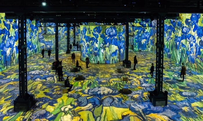 Immersive Van Gogh Show Opens In Paris In Pictures Travel The Guardian Immersive Van Gogh Show Opens In Paris In Pictures Travel The Guardian