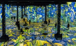 Immersive Van Gogh Show Opens In Paris In Pictures Travel The Guardian