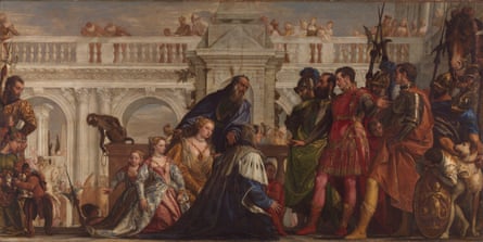 Paolo Veronese, The Family of Darius before Alexander 1565-7 (c) The National Gallery, London
