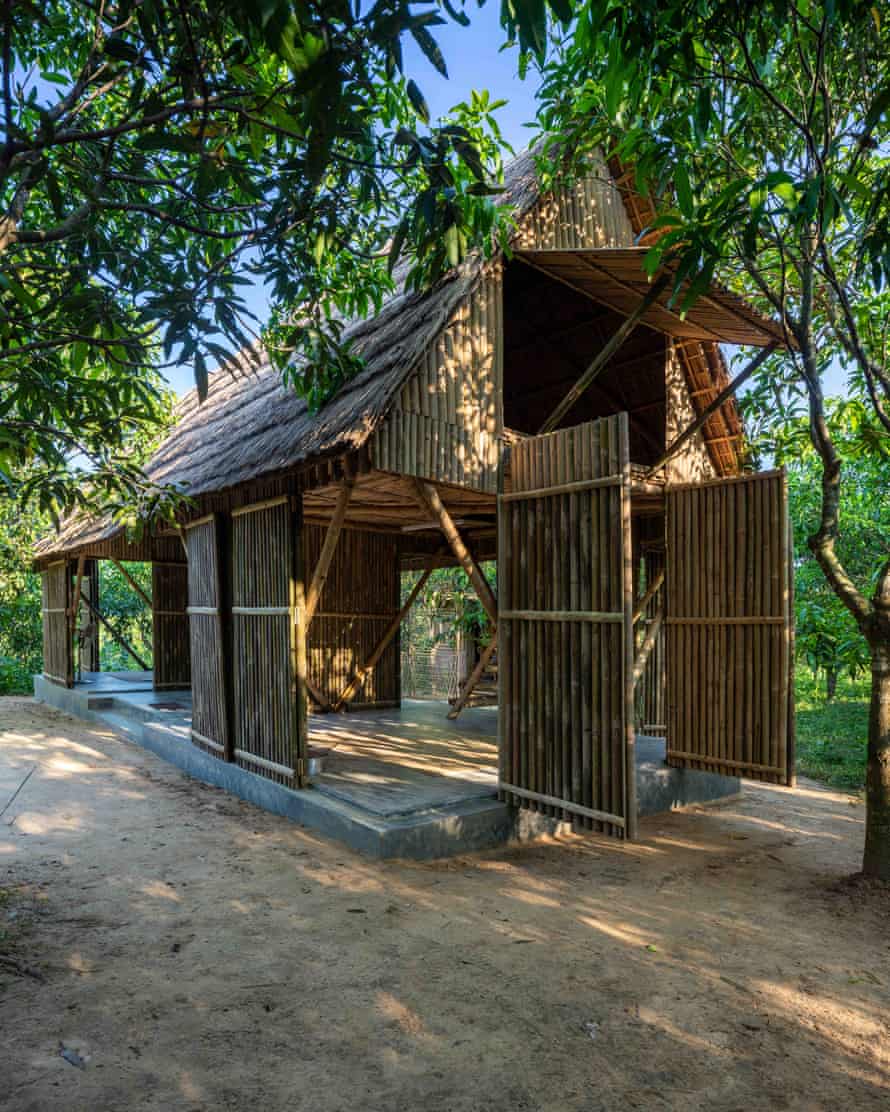 Marina Tabassum’s Robingya refugee camp housing in Ukhiya, Bangladesh.