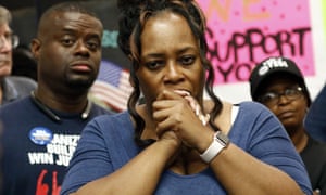 United Auto Workers and Nissan employees in August 2017 after a failed unionization bid. High profile battles have put a spotlight on the links between economic and racial justice.