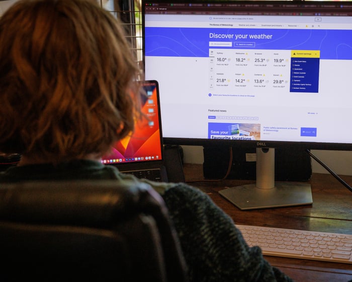 Australia news live: BoM to revert to former rain radar colour scheme after backlash over new website