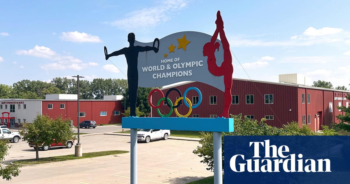 Ex-coach at renowned US gymnastics academy arrested on child sexual abuse images charge