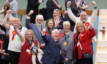 Labour celebrate win in Sunderland
