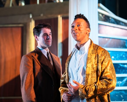 David Rankine and Oraine Johnson in The Great Gatsby.