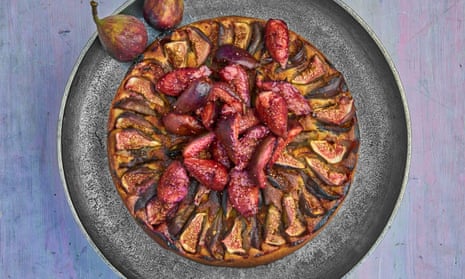 Yotam Ottolenghi’s fig, yogurt and almond cake 