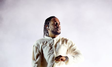 Kendrick Lamar at Coachella in 2017