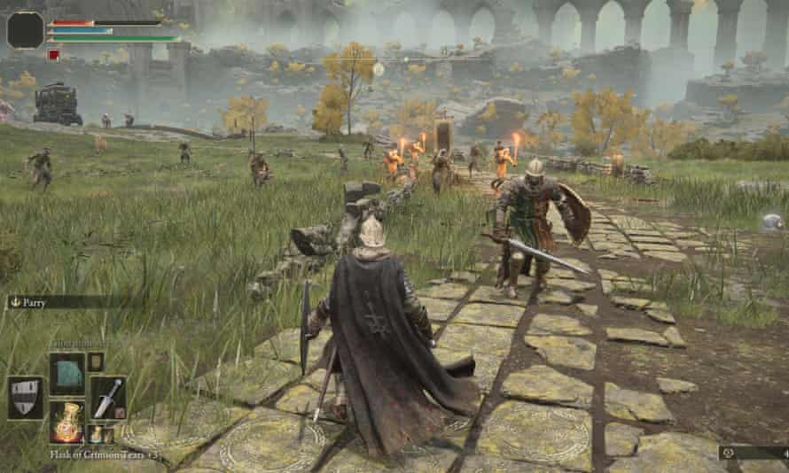 'The combat is all about reading attack patterns and working out the best distance at which to engage the enemy'