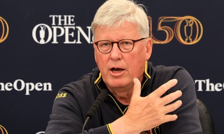 Martin Slumbers, the CEO of the R&A