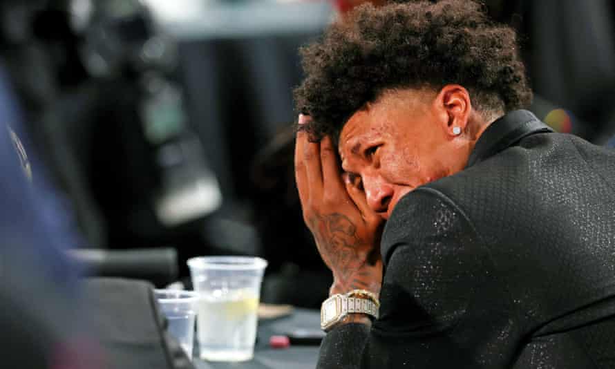 MarJon Beauchamp was in tears after his name was called.
