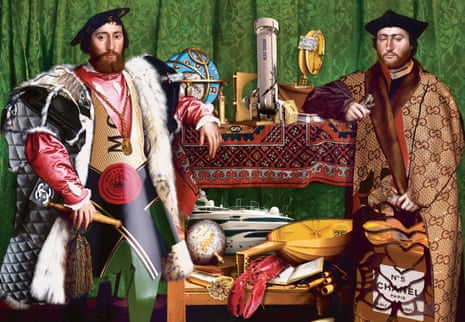 Holbein 2.0 ... Berger broke down the true relationship between art and commerce in works like The Ambassadors.