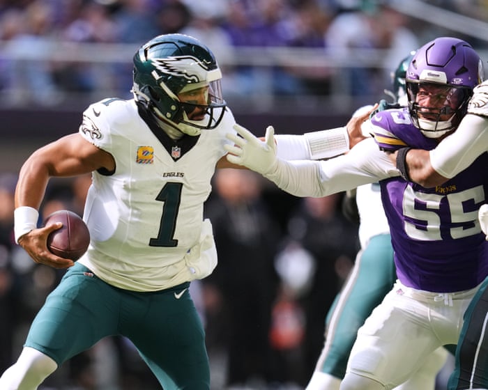 NFL roundup: Eagles rebound behind Hurts as Chiefs, Patriots and Rams roll