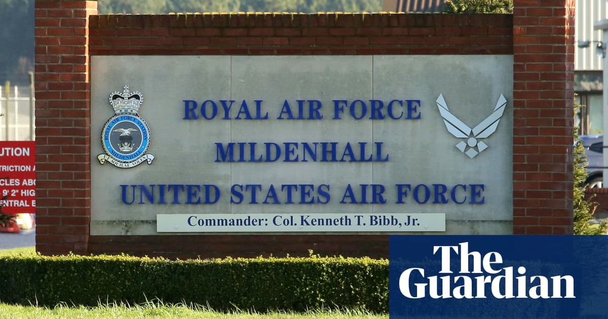 Unidentified drones spotted over three UK airbases, US air force confirms Unidentified drones spotted over three UK airbases, US air force confirms