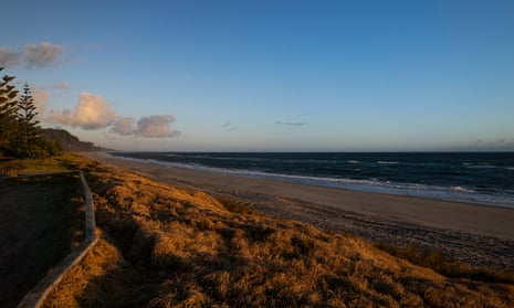 The beach at Matatā, New Zealand.
