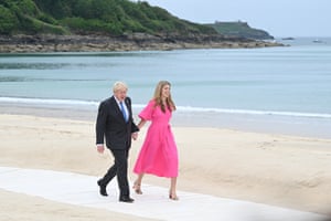 World leaders are arriving in cornwall for three days of talks and the occasional trip to the beach. G7 Meeting In Cornwall - Rm4dwjdnhgpxim