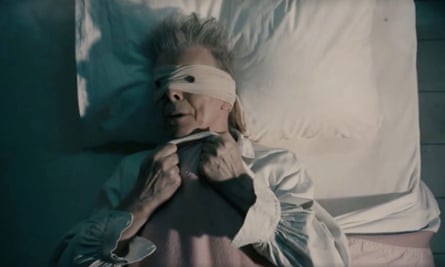 ‘I realise now that he knew he was dying’ … David Bowie in the video for Lazarus