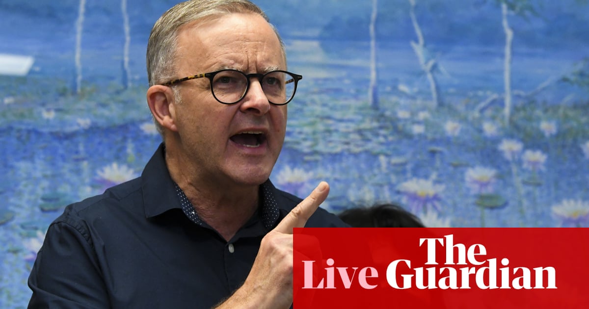 Australian federal election 2022: Albanese says PM ‘broke trust’ with US by delaying briefing Labor on Aukus; Morrison promises ‘gear change’ if reelected