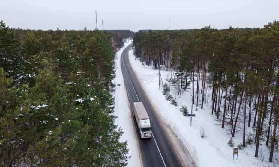 شاحنة متجهة جنوب أوكرانيا