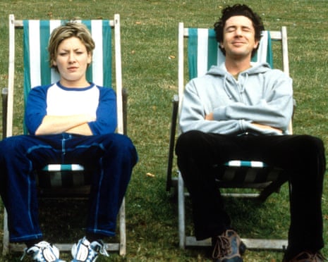 Kate Ashfield and Aidan Gillen in The Low Down.