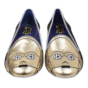 C-3PO flat shoes, £110