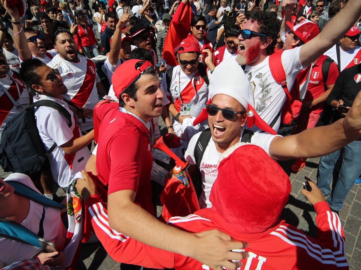 Heard The One About The Peru Fan Who Put On 24kg To Get A World Cup Ticket World Cup 2018 The Guardian 2022 World Cup Peru Fans In Sochi Russian Media