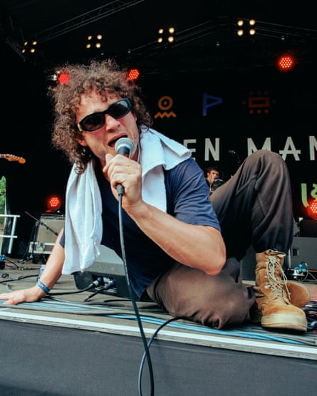 One of the best live bands in the world right now … YHWH Nailgun at Green Man 2025.