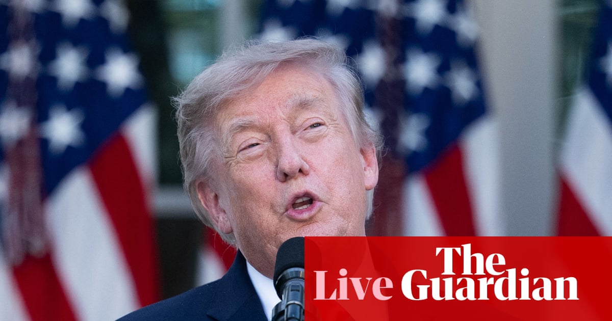 Trump again threatens 100% tariffs against any country imposing digital services tax on US firms – live
