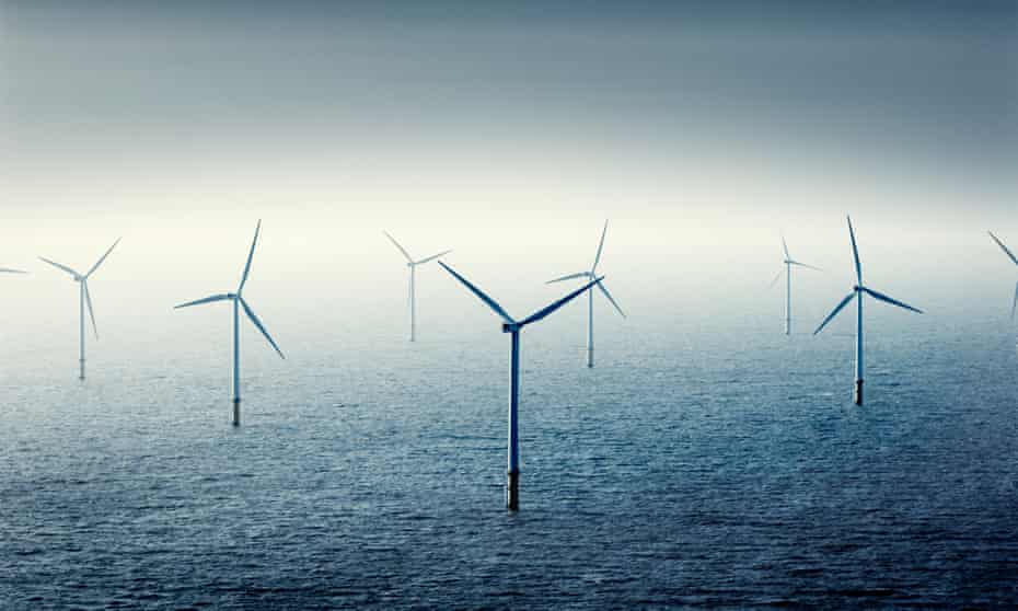 Wind farm at sea<br>GettyImages-1133007846 Wind Farm