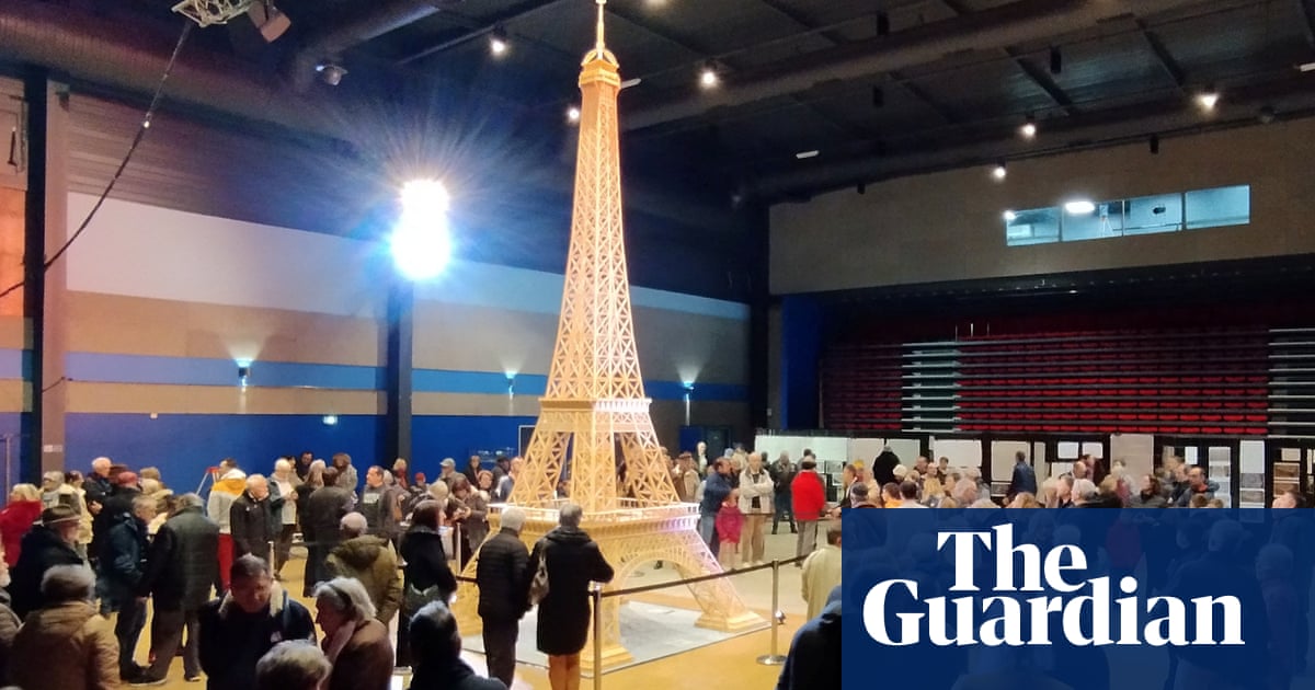 Eiffel Tower crowned as world’s tallest matchstick building after record U-turn