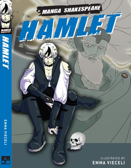 The cover of Hamlet, part of the Manga Shakespeare series edited by Appignanesi