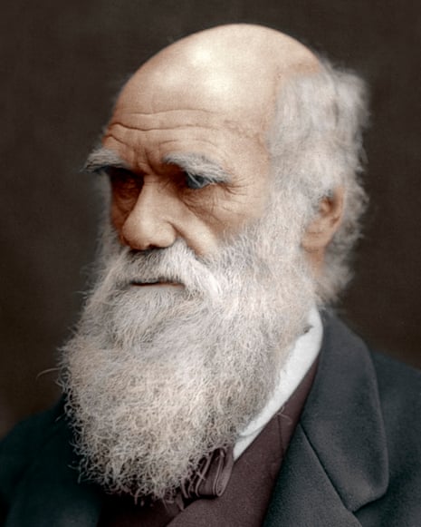 Charles Darwin photographed in 1878.