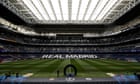 Real Madrid v Manchester City: Champions League quarter-final, first leg – live