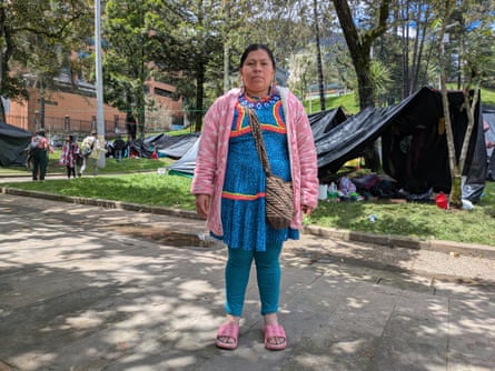 Rosmira Campos, leader and spokesperson for the Emberá-Katío Indigenous people, Colombia.