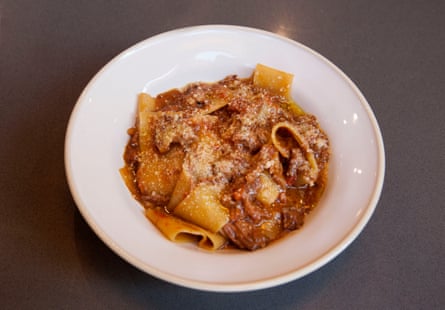 Beef shin slow-cooked in red wine: ‘Notto is very much a restaurant opening of its time: a hopeful and confident debut.’