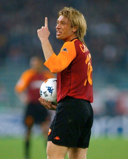 Antonio Cassano scored three of Roma’s seven goals, including home and away against Arsenal, but they finished bottom of their group