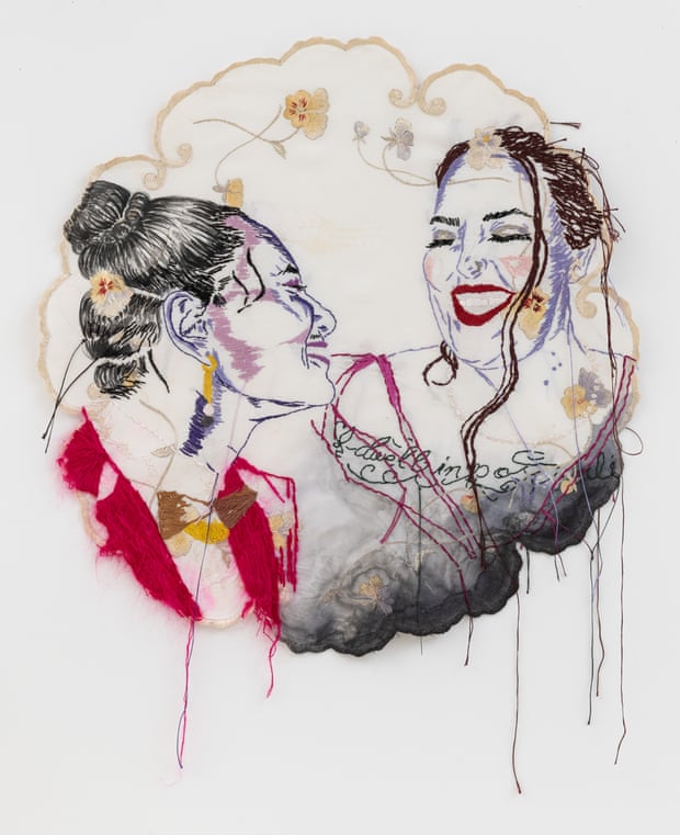 Kiss in the Curb by Zoe Buckman, 2022.