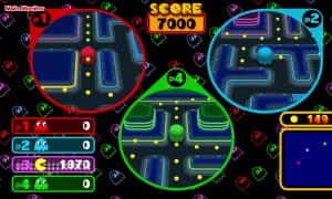 ‘Compulsive fun’: Pac-Man Vs. on Namco Museum.