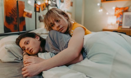 Nicole Wallace and Clara Galle in Raising Voices.