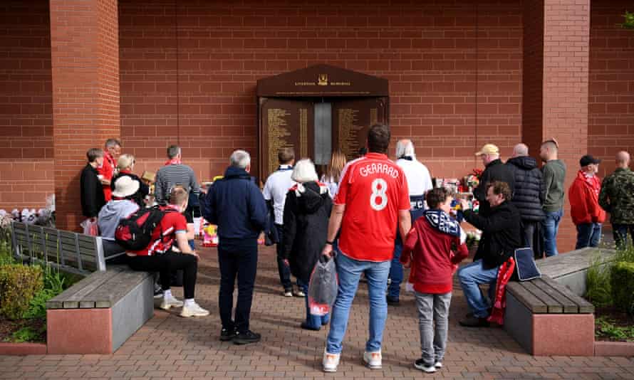 Anfield's Hillsborough memorialas