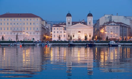 The Greek Orthodox Church of Saint Nicholas in Trieste, Italy.